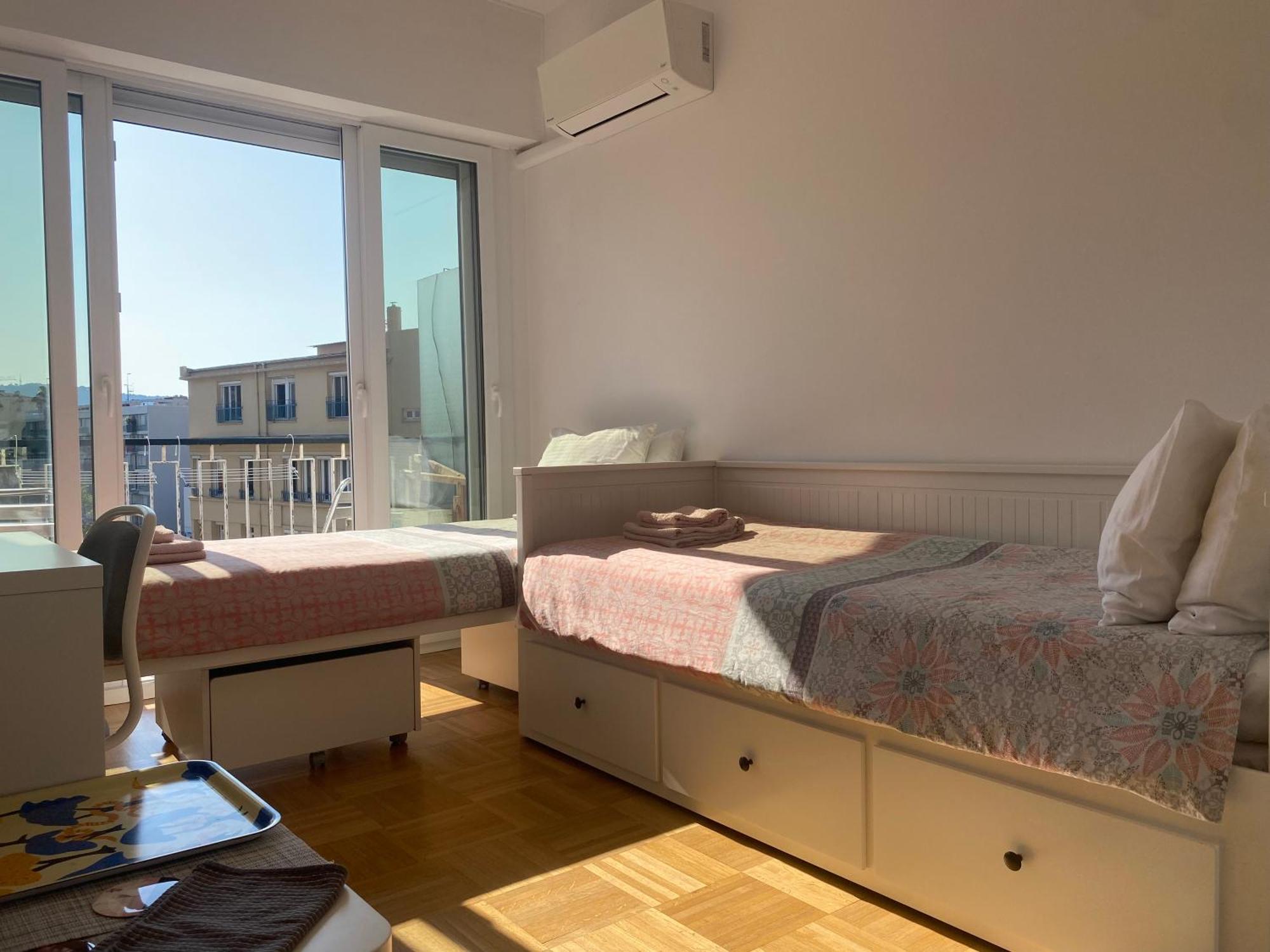 Mirela'S Private Room With Key, Ac, Lift & Balcony In The Center Of Nice On The Cote D'Azur Exteriér fotografie